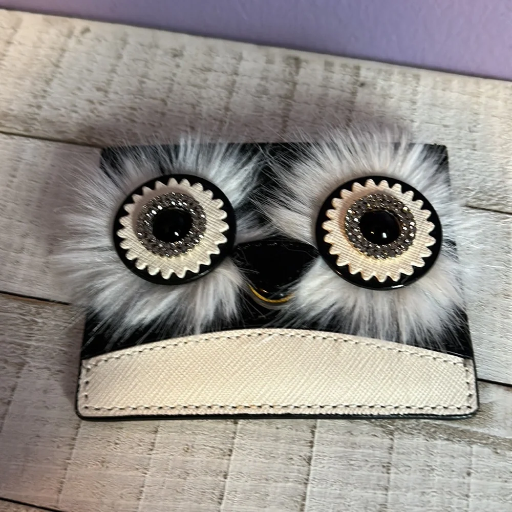 Kate spade owl card holder